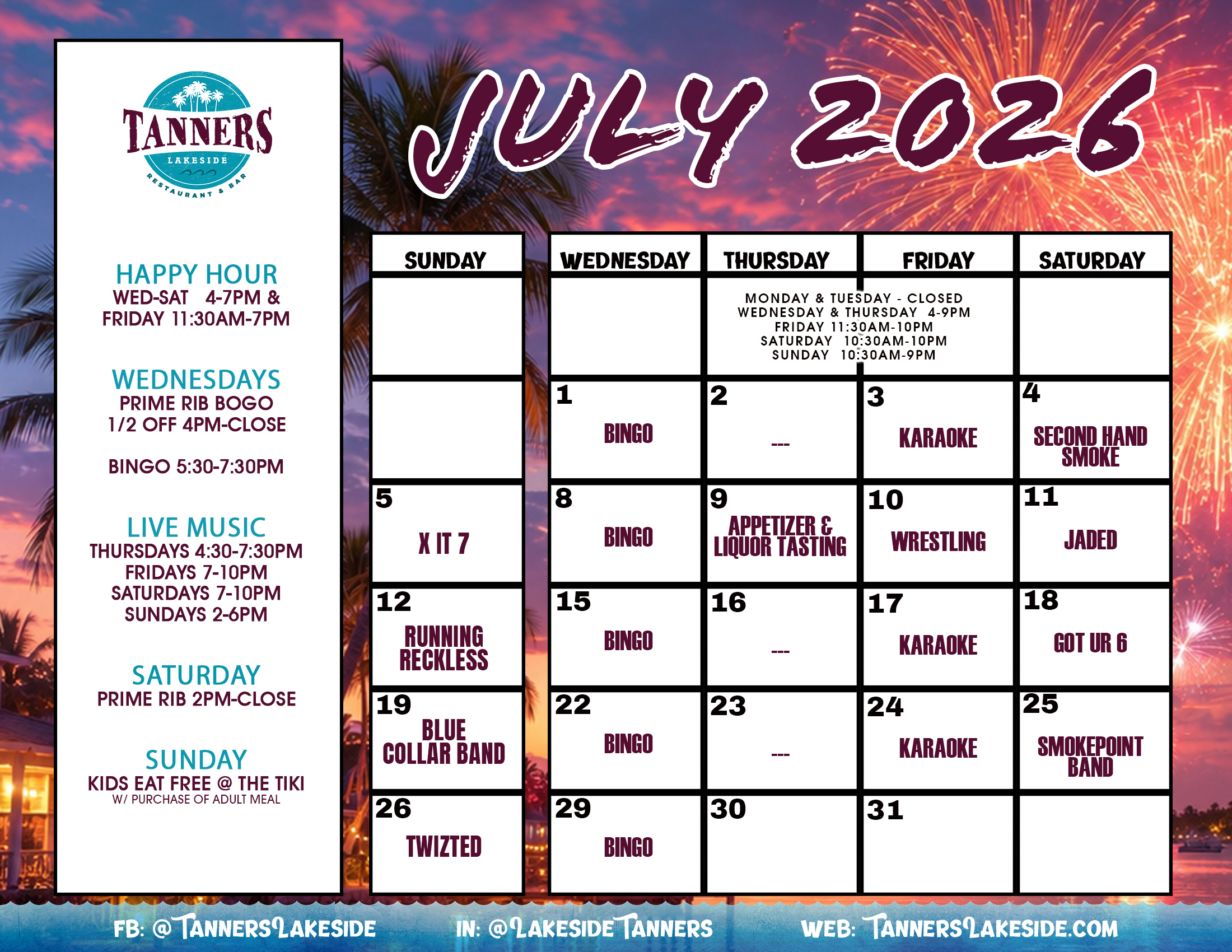 JULY 26 TANNERS copy
