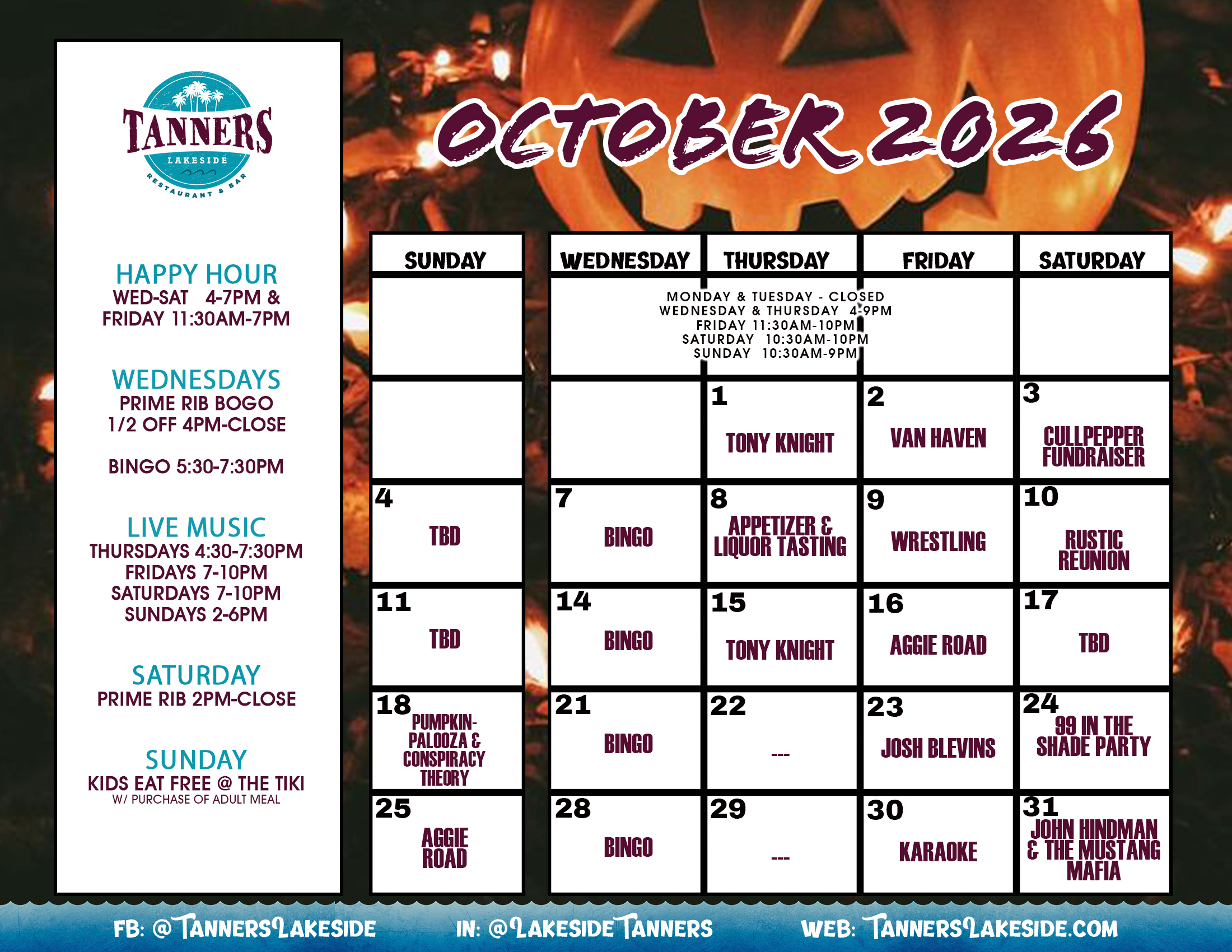 OCT 26 TANNERS copy